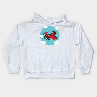 classic plane Kids Hoodie